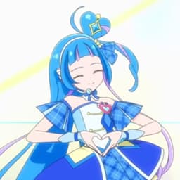 Cure Wink/Aozake Nana - (Fan Service Lesson Ver.)