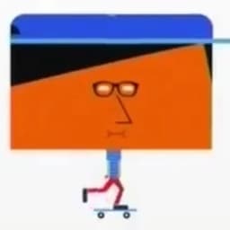 Nerdy Skateboard-Riding Boy (Nickelodeon)