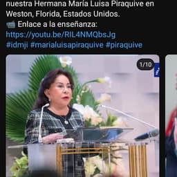 DIOSA Y REINA MARÍA LUISA PIRAQUIVE 