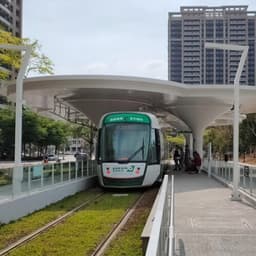 高雄輕軌 英文廣播