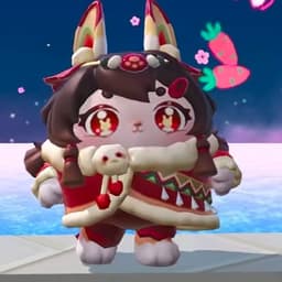 蛋仔派对北极兔卢米