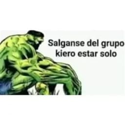 salganse del grupo que jhon me exclaviso por la ia