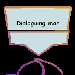 Dialouguing Man