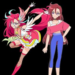 Asuka Takizawa Cure Flamingo (VA: Asami Seto)