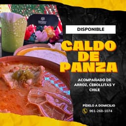 Caldo de panza 