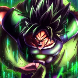 Broly gritos