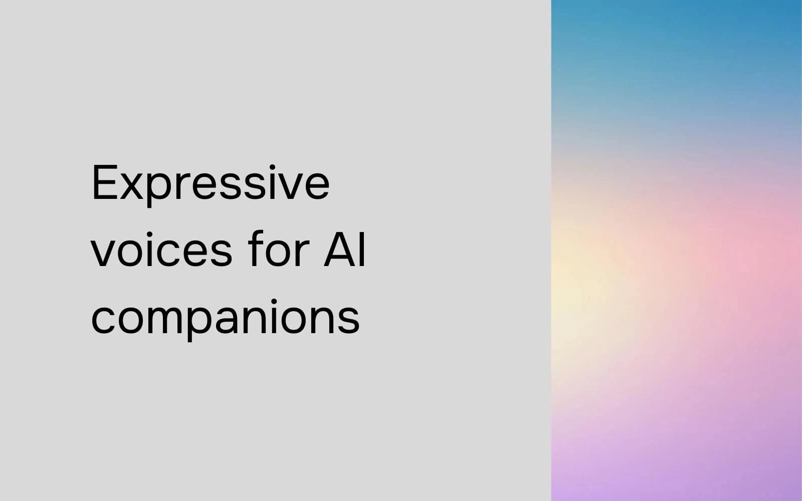 How to Make an AI Companion with Pipecat